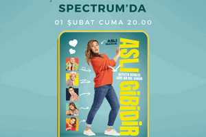 Aslı Gibidir Filminin Başrolü Aslı İnandık Spectrum'da